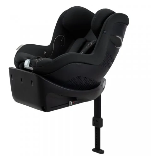 Cybex Sirona Gi i-Size - obrotowy fotelik samochodowy 0-20 kg | Comfort Moon Black